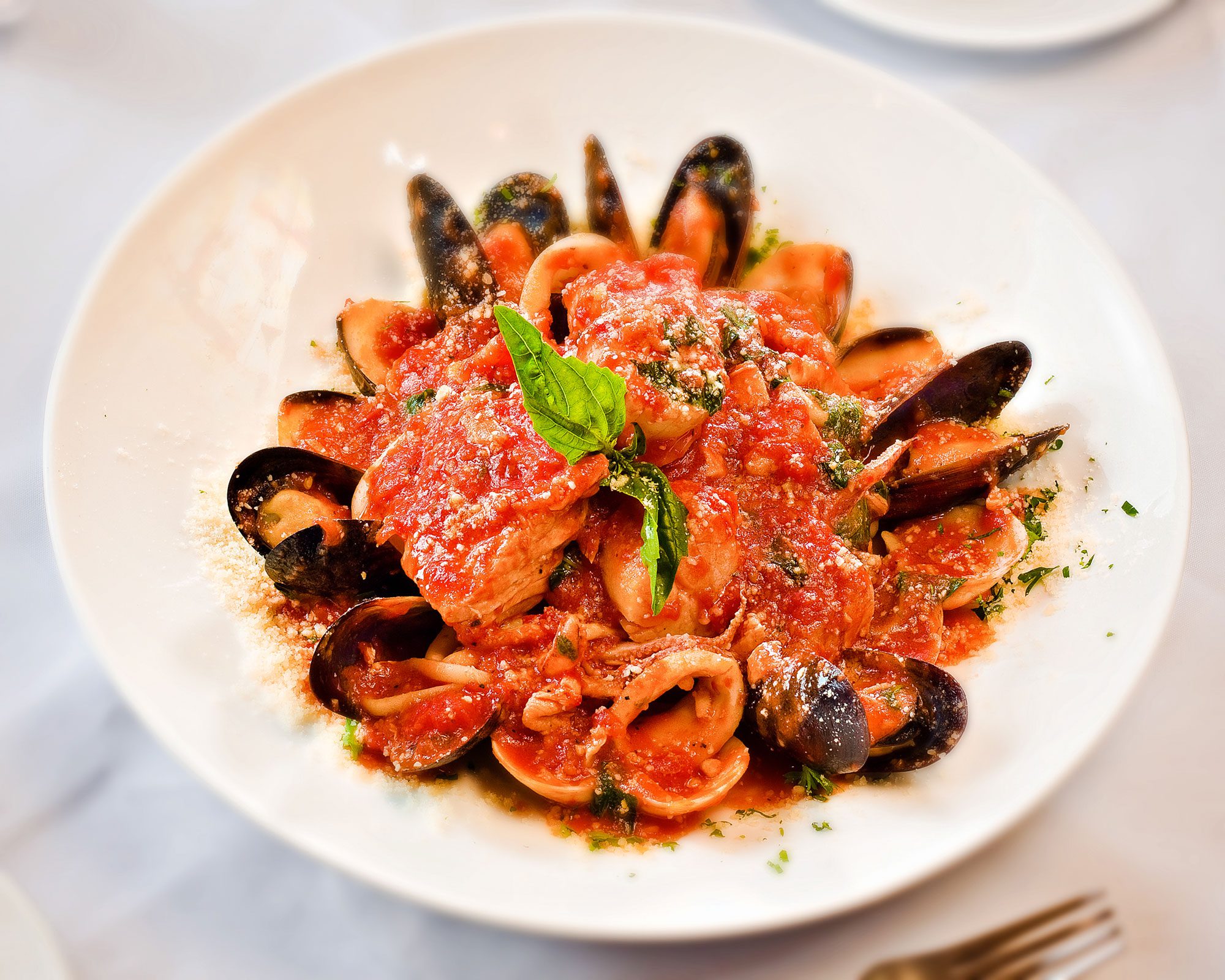 Scallops, clams, salmon and more