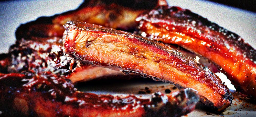 Masterful "wet" KC style ribs