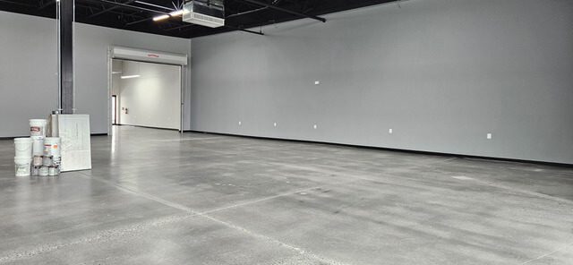 Newly built photo studio that is vacant and ready for studio design